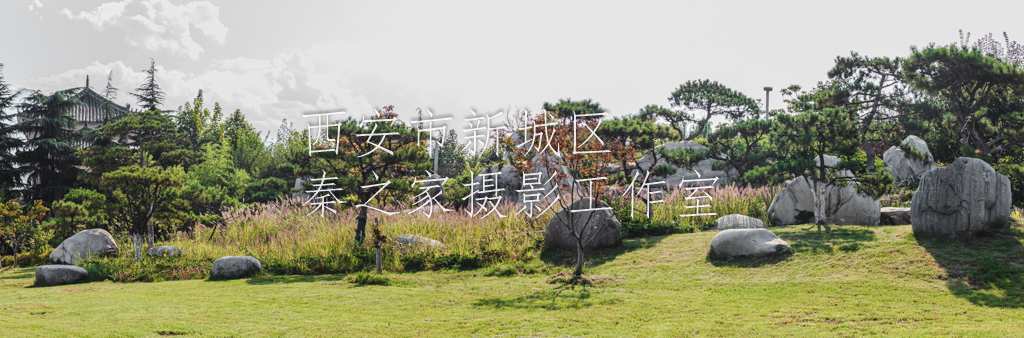 中国陕西省西安市秦岭北麓山脉秋天的自然风景